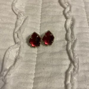 Maroon Kendra Scott Studs